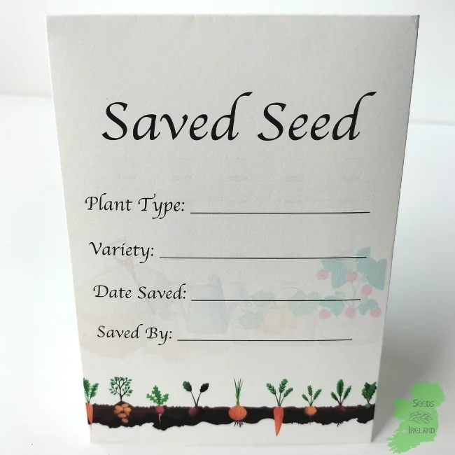 Seed Saving Envelopes - Packs of 5