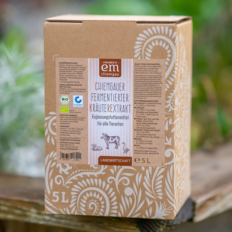 CFKE – Chiemgauer Fermentierter Kräuterextrakt, 5 L bib