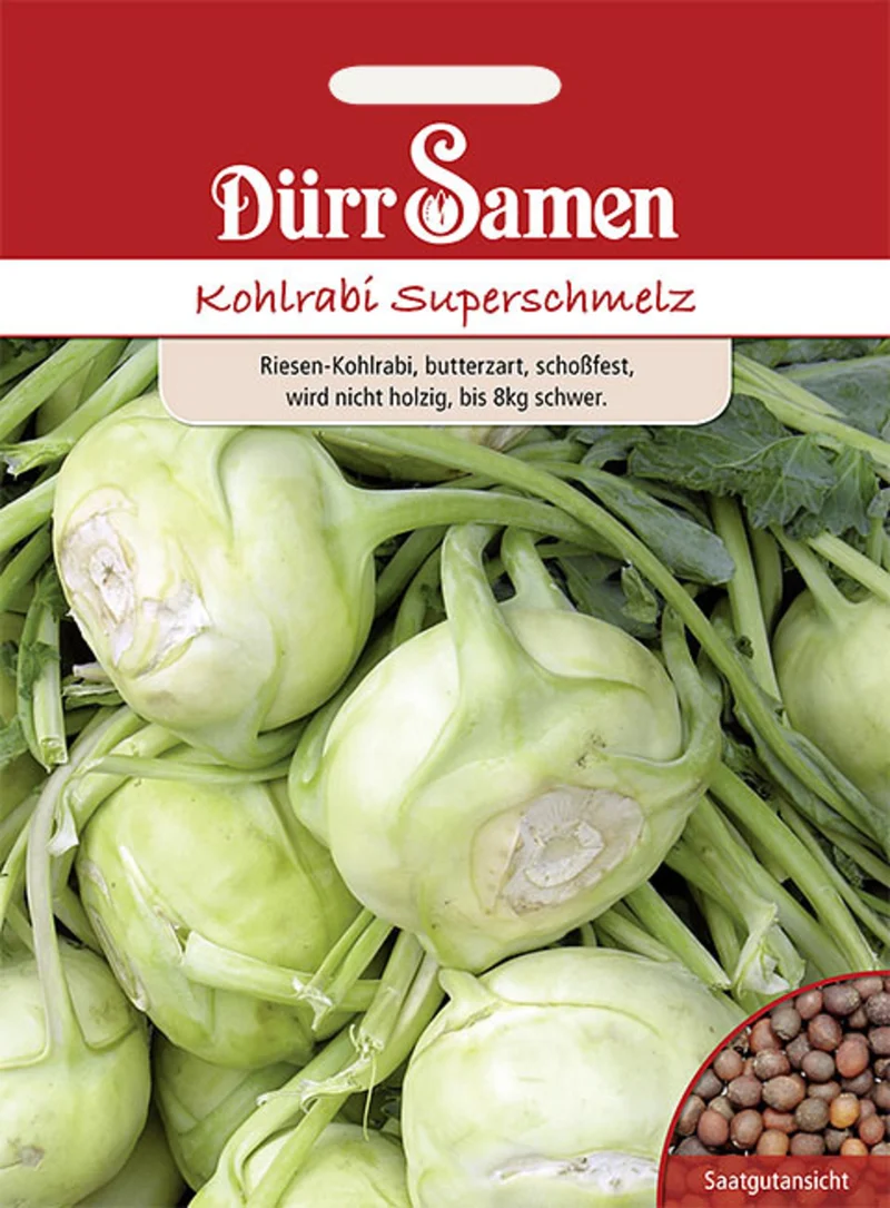 Kohlrabi Superschmelz Saatgut