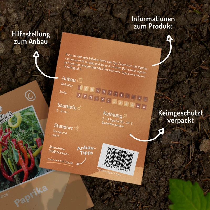 Paprika Beros Samen