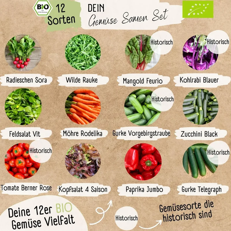 Gemüsegarten Starter Set