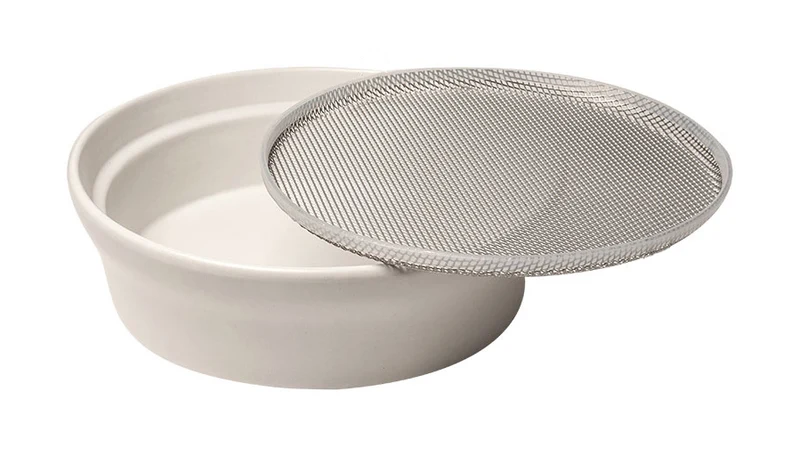 Weizengrassieb antik-weiß (23 cm) | Sprossensiebe von Eschenfelder