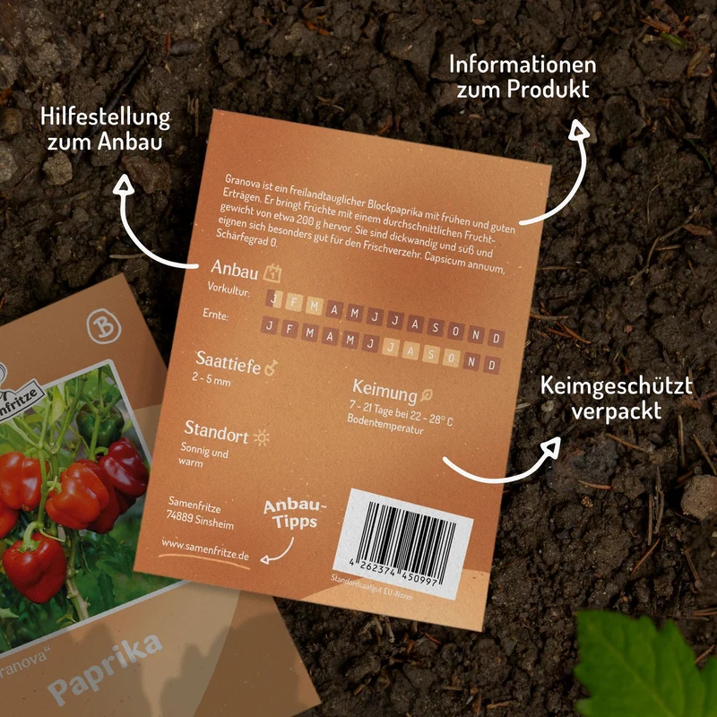 Paprika Granova Samen