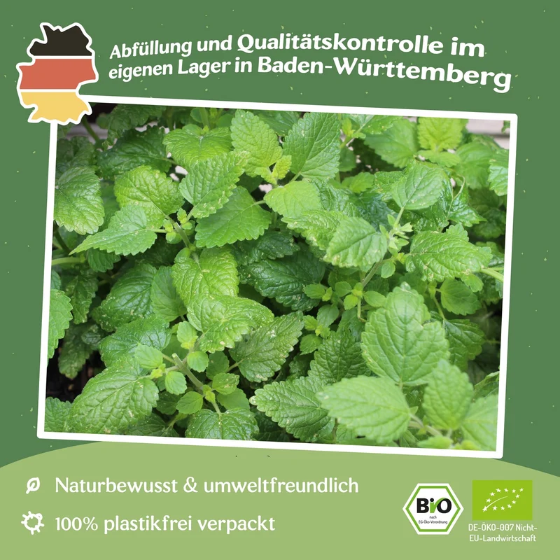 Bio-Zitronenmelisse Samen, Melissa officinalis