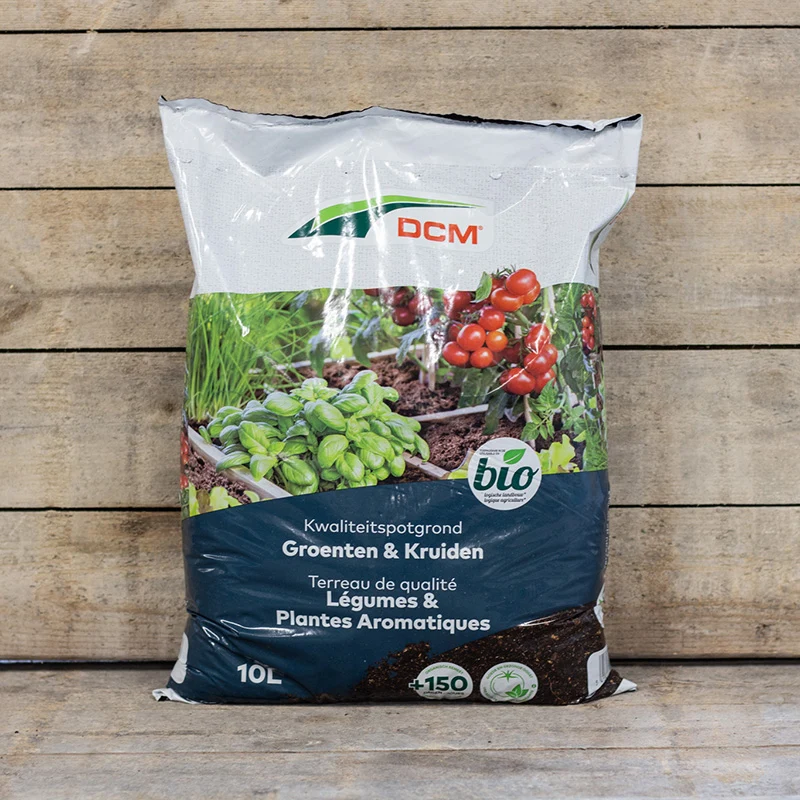 Blumenerde für Gemüse und Kräuter - 10 L - DCM