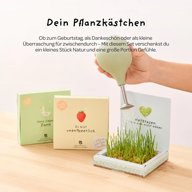 Pflanzkästchen - Danke, dass du mir beim Wachsen geholfen hast