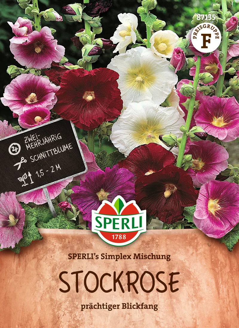 Stockrose Simplex Mischung Saatgut