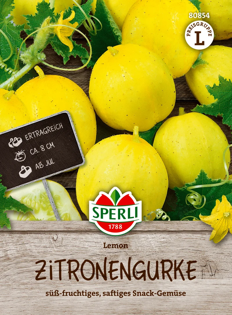 Zitronengurke Lemon Saatgut