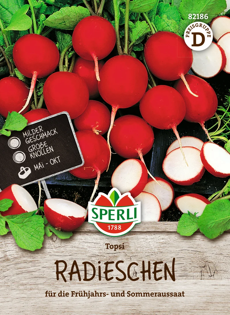 Radieschen Topsi Saatgut