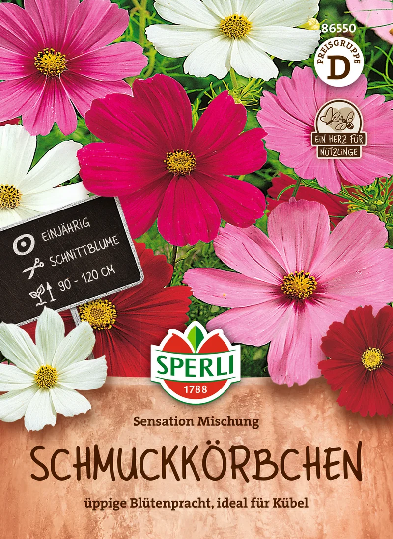 Schmuckkörbchen Sensation Mischung Saatgut