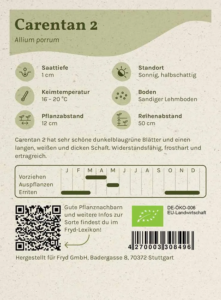 Fryd BIO Lauch-Porree Carentan 2