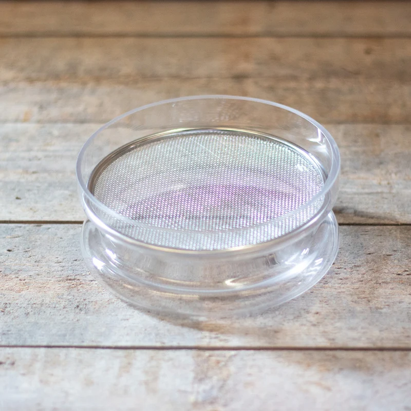 Sprossenschale aus Glas