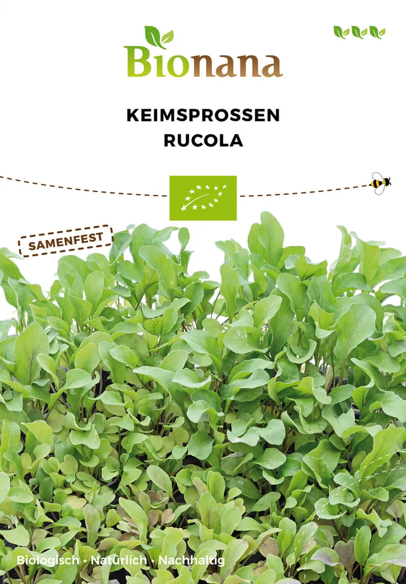 Keimsprossen Rucola | BIO Keimsprossen von Bionana [MHD 12/2023]