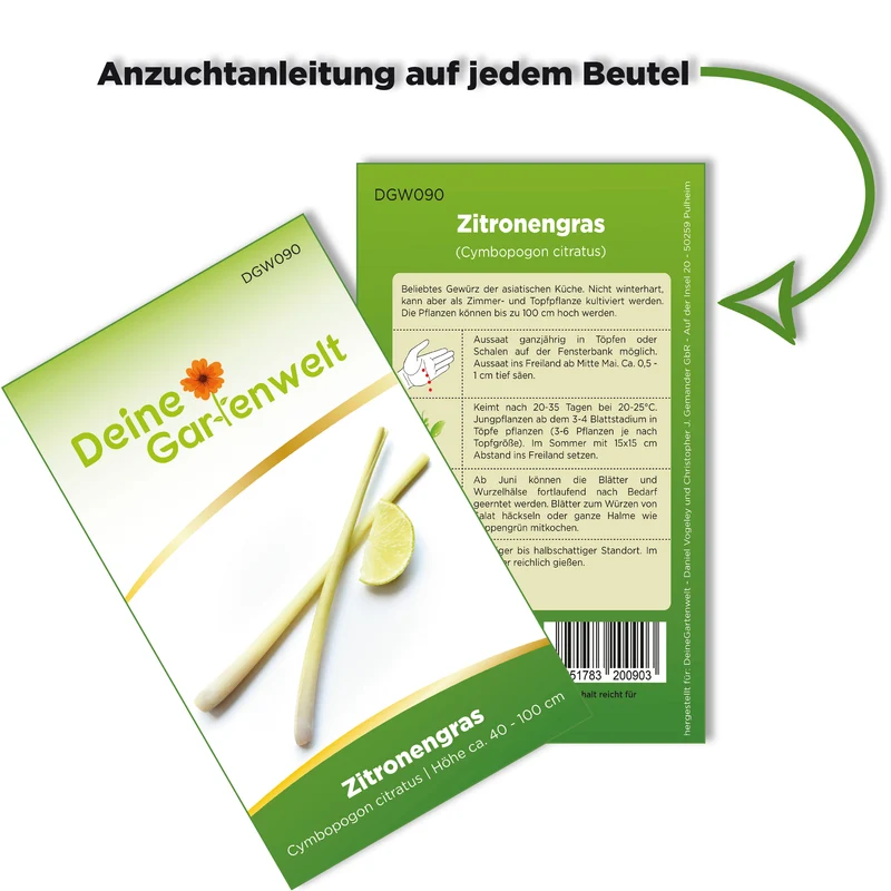 Zitronengras Saatgut