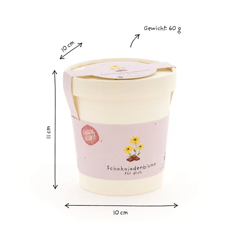 Schokoladenblume - Becher