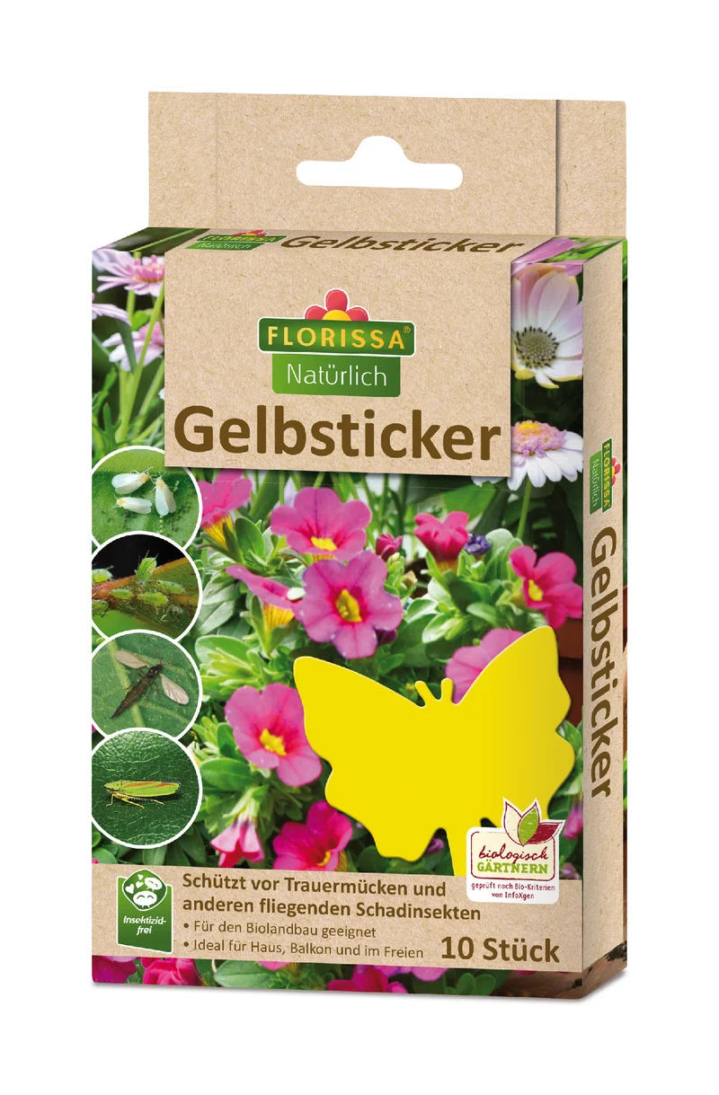 Gelbsticker (10 Stück) | Fallen und Fernhaltemittel von Florissa