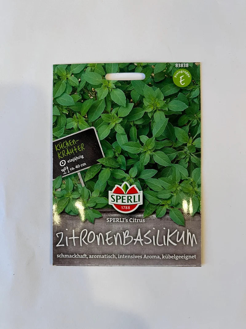 Zitronenbasilikum