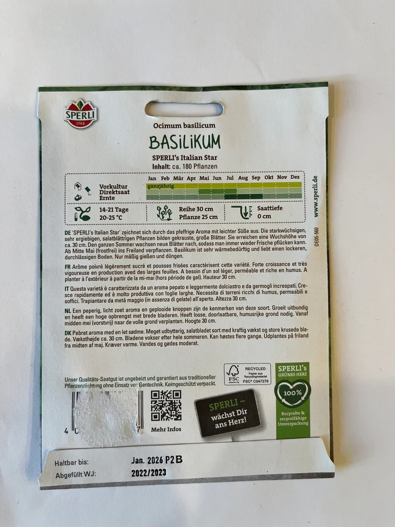 Basilikum