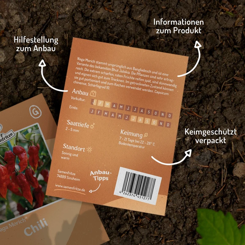 Chili Naga Morich Samen