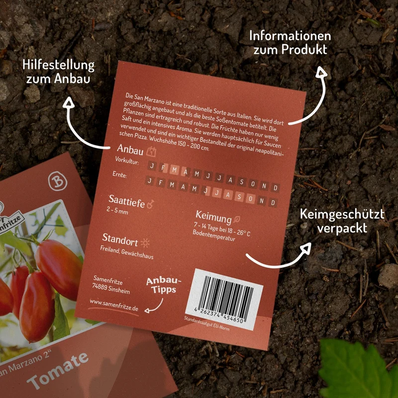 San Marzano 2 Tomatensamen