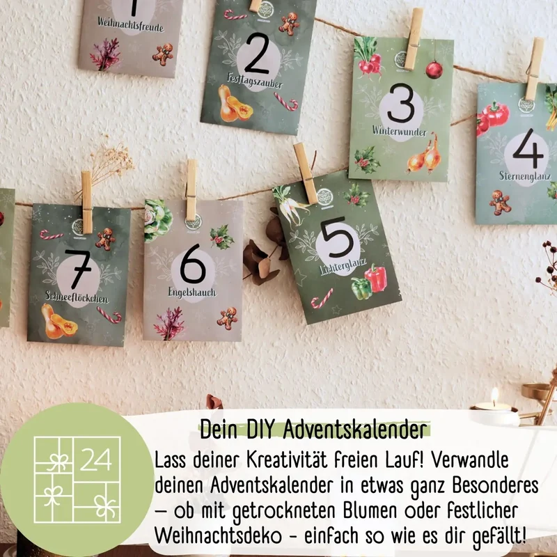 Dein Demeter Saatgut Adventskalender