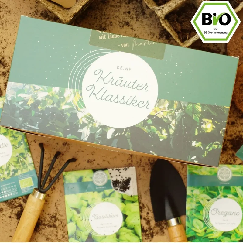 Bio Kräuter Anzuchtset