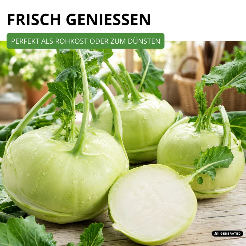 Kohlrabi Superschmelz Saatgut
