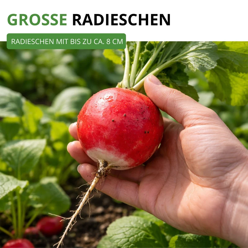 Radieschen Riesenbutter Saatgut