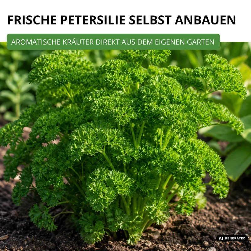 Petersilie Mooskrause 2 Saatgut
