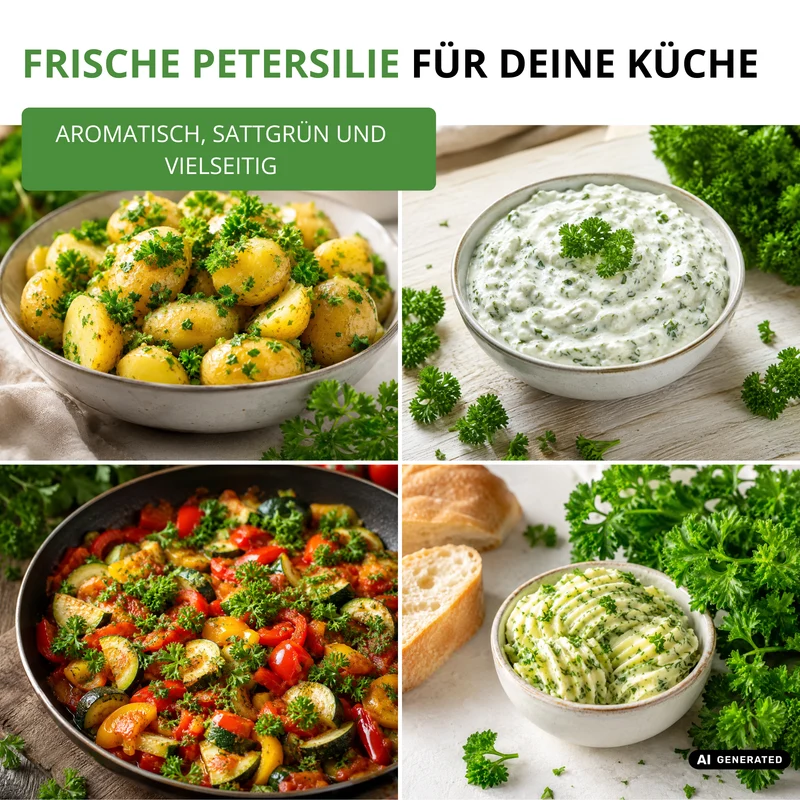 Petersilie Mooskrause 2 Saatgut
