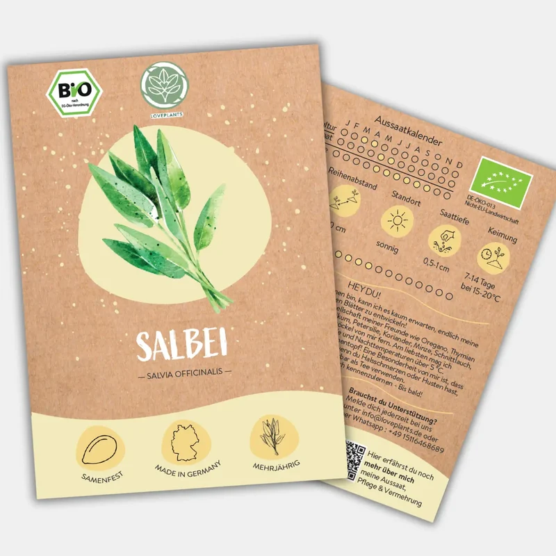 Bio Salbei Samen