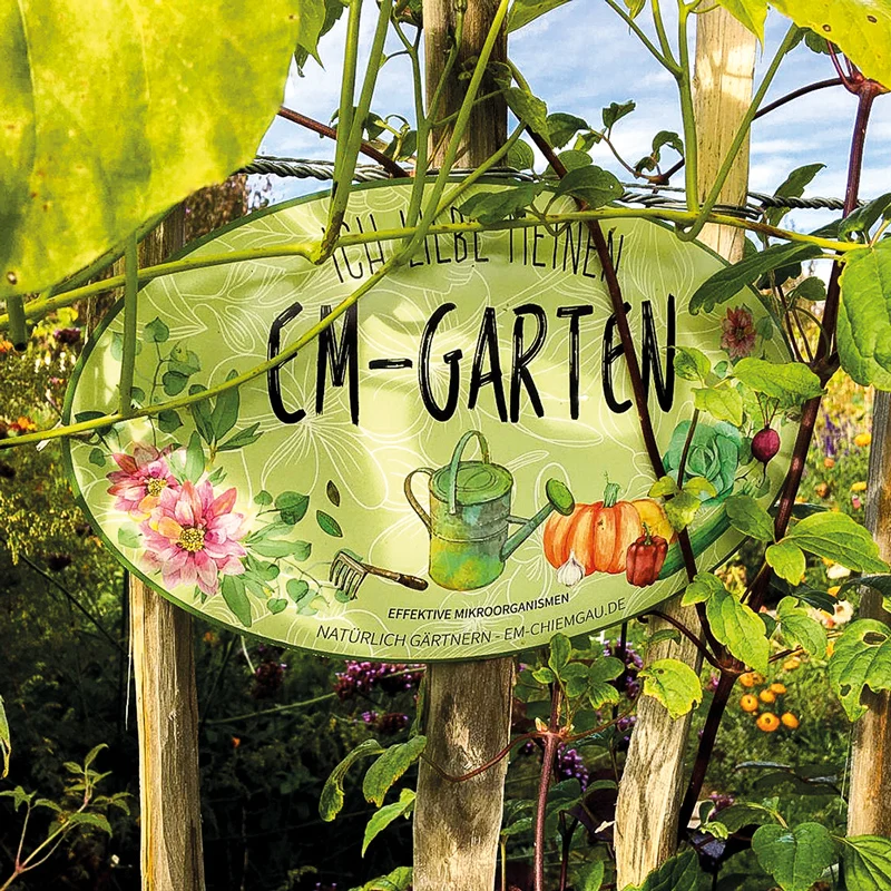 EM-Gartenschild