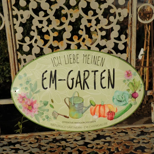 EM-Gartenschild