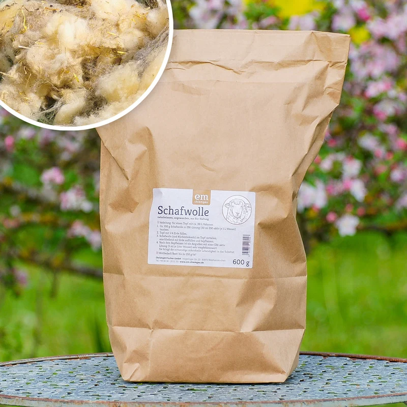 Schafwolle 600 g