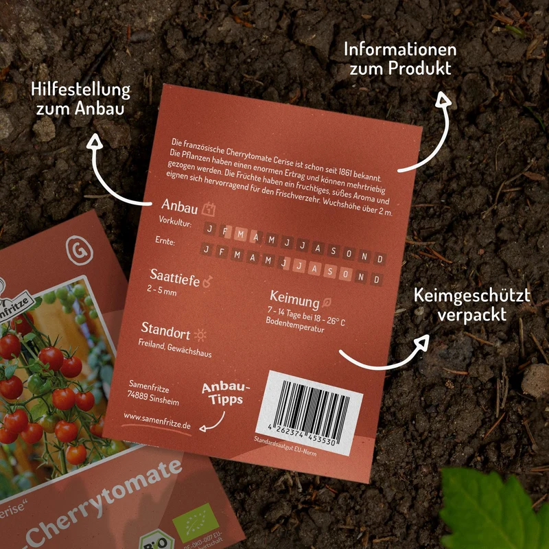 Cerise Bio-Tomatensamen