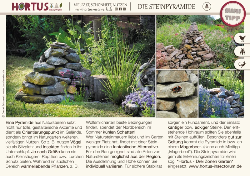 Lebensraum Garten – Minitipps-Broschüre: Teil 2