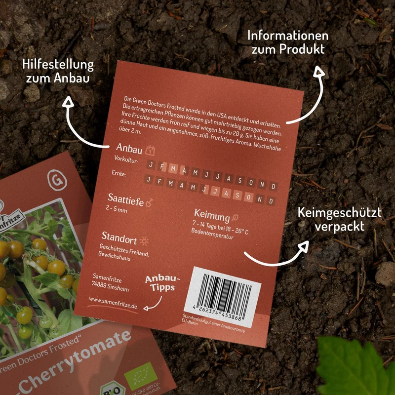 Green Doctor‘s Frosted Bio-Tomatensamen