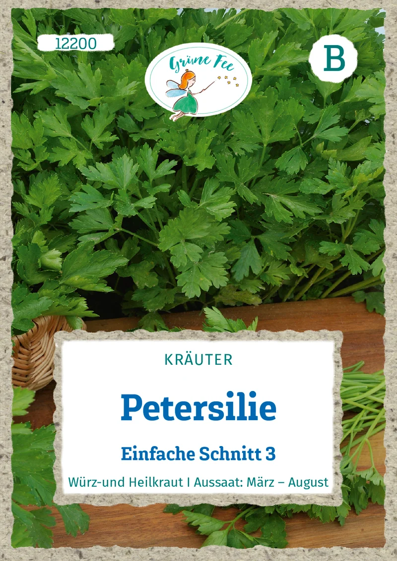 Petersilie Einfache Schnitt 3 Saatgut