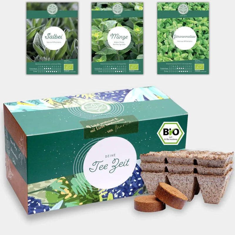 Bio Anzuchtset Geschenk