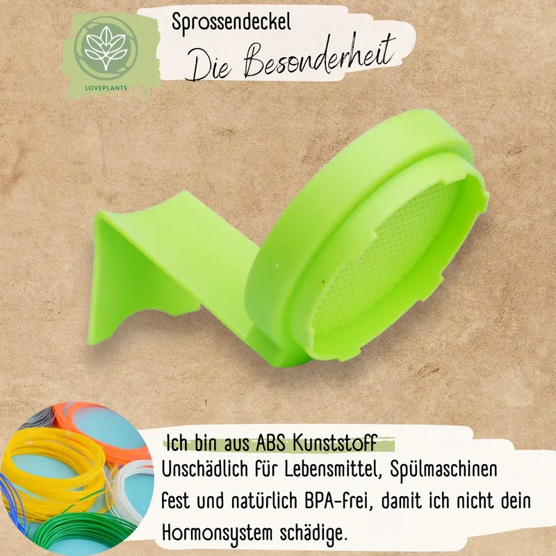 Dein 5 Bio Sprossen Anzuchtset