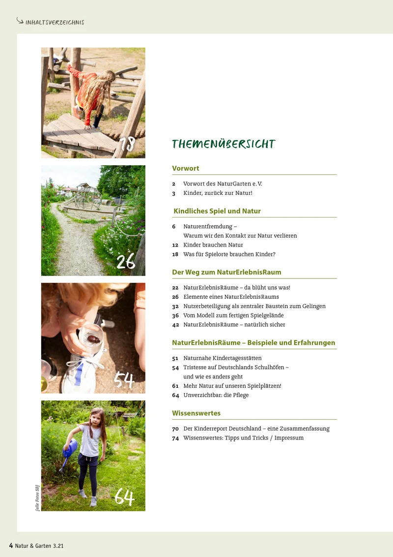 NaturErlebnisRäume - Kindern Naturerfahrungen ermöglichen