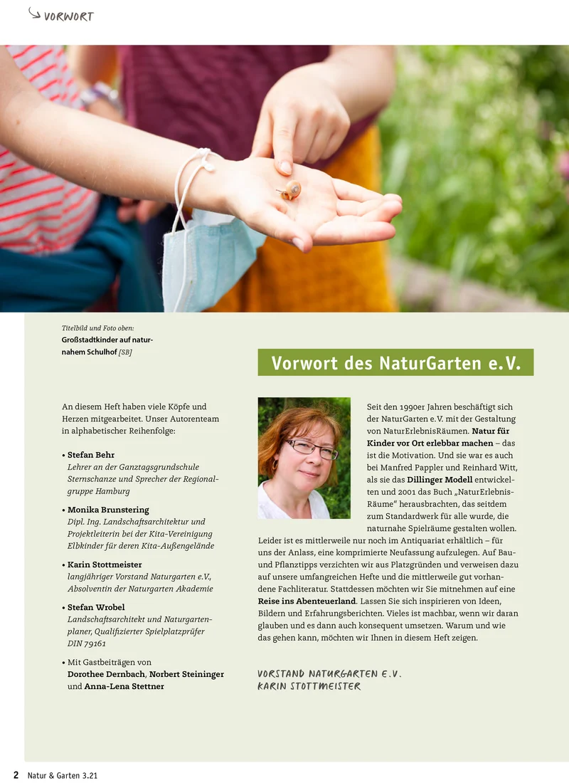 NaturErlebnisRäume - Kindern Naturerfahrungen ermöglichen