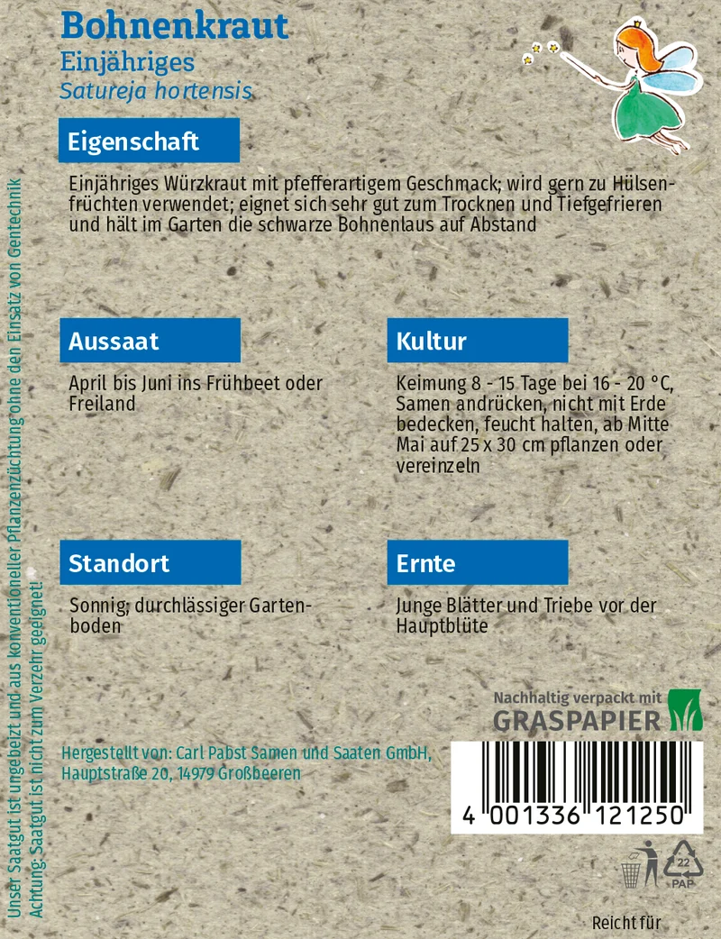 Bohnenkraut Saatgut
