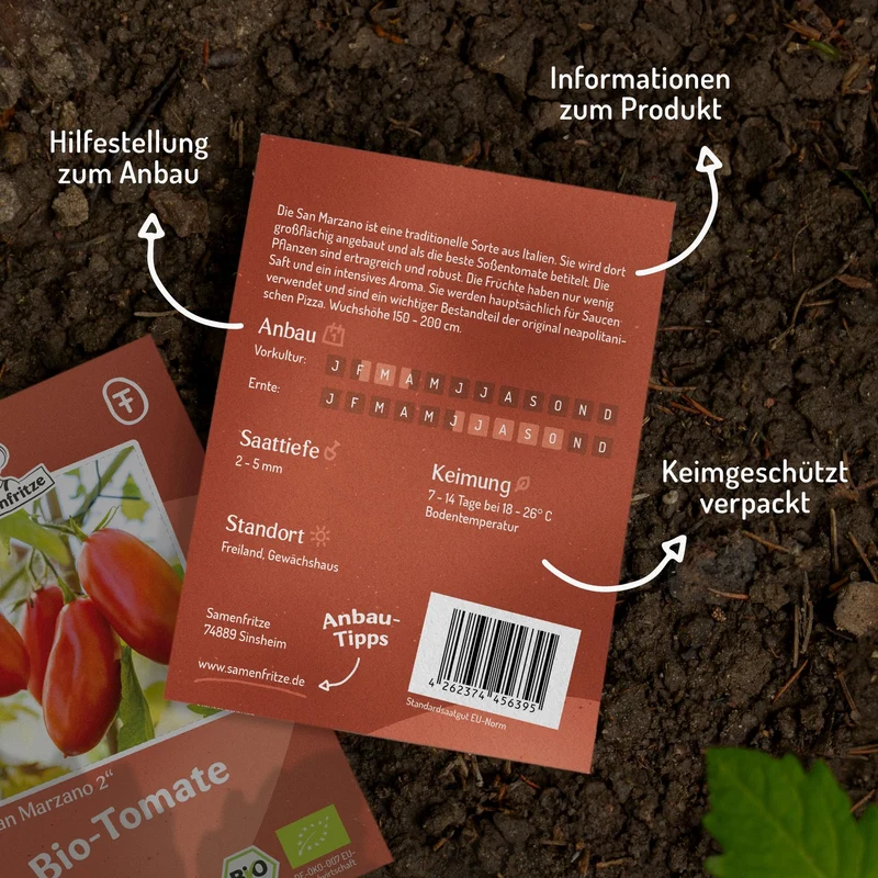 San Marzano 2 Bio-Tomatensamen