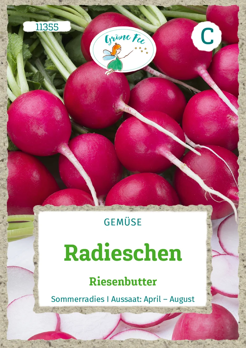 Radieschen Riesenbutter Saatgut