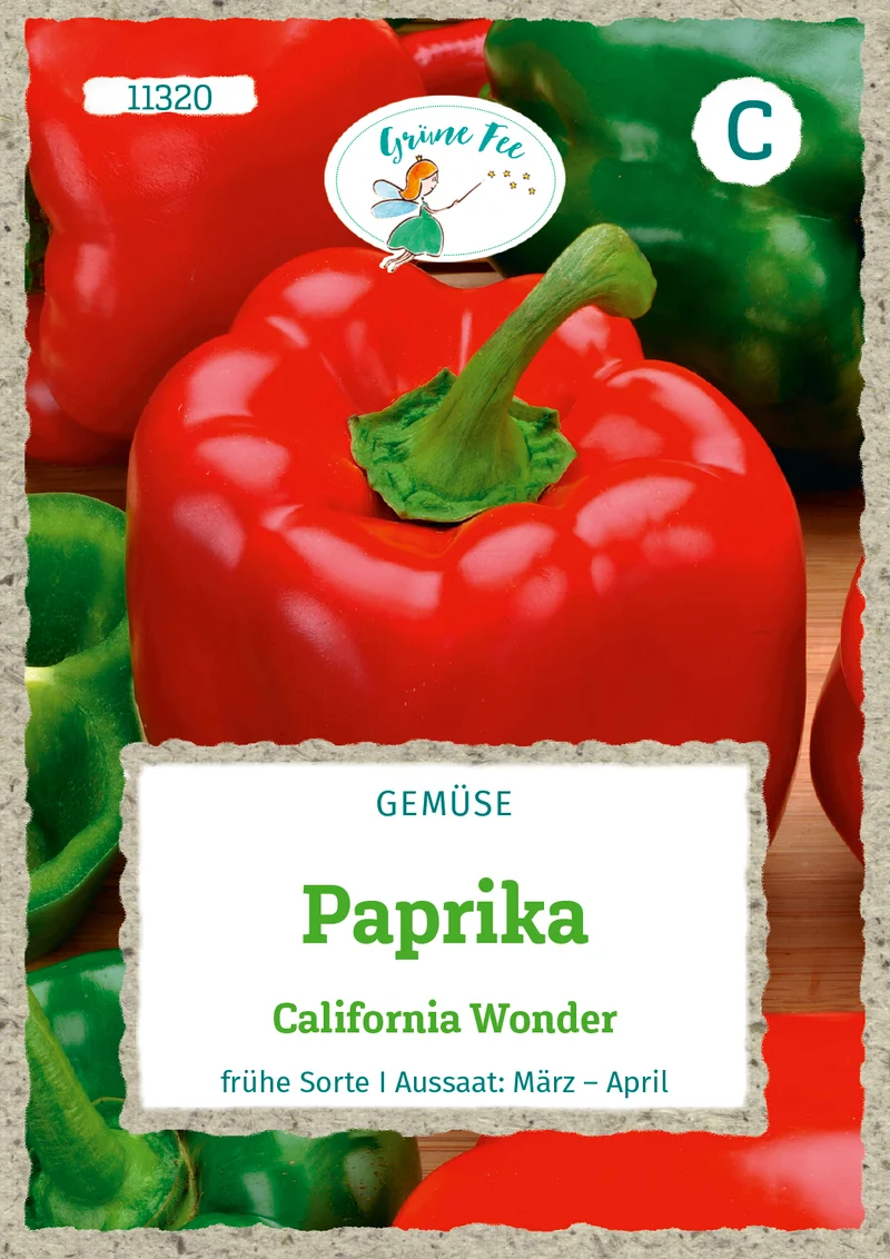 Paprika California Wonder Saatgut