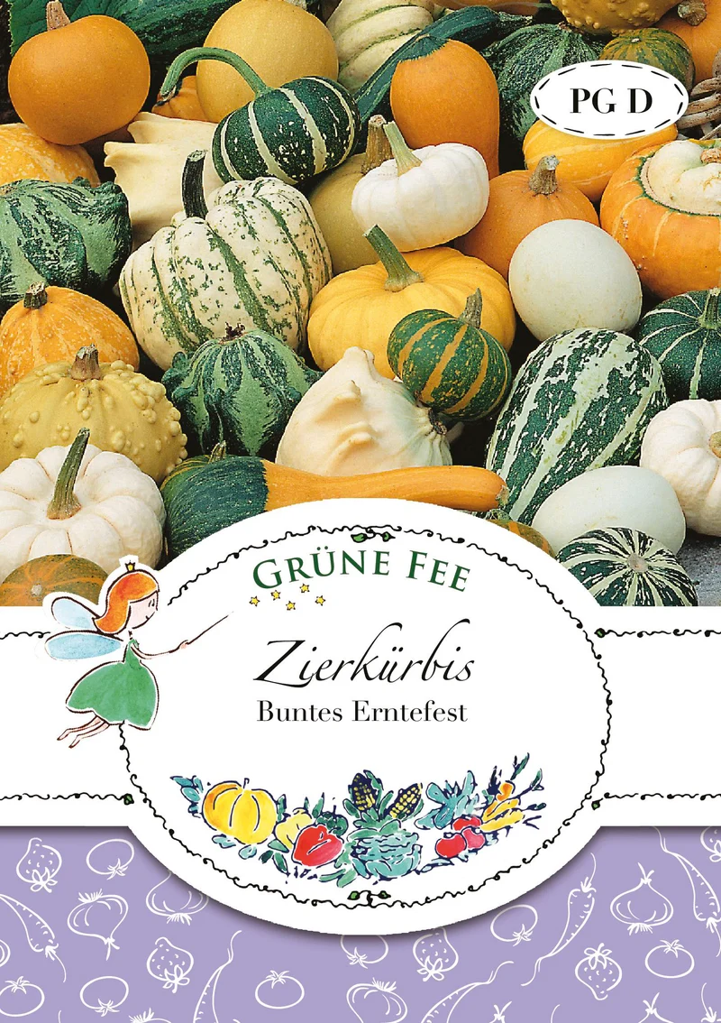 Zierkürbis Buntes Erntefest Saatgut