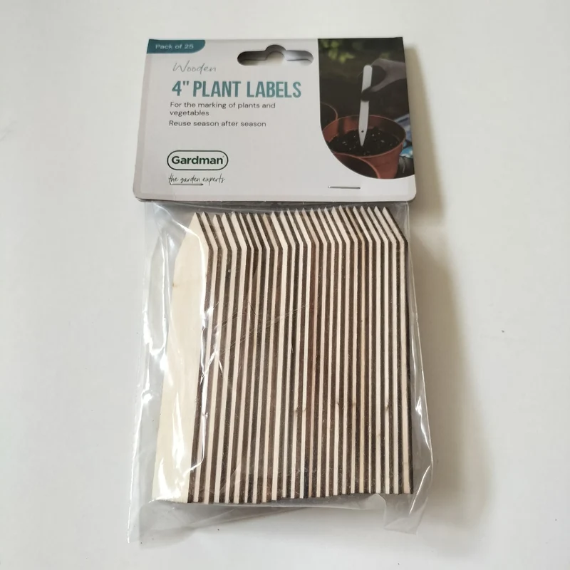 Wooden Plant Labels - 25 Pack