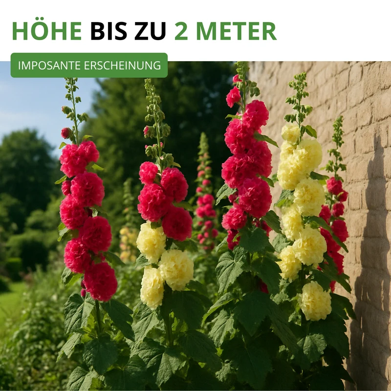 Stockrose Prachtmischung Saatgut