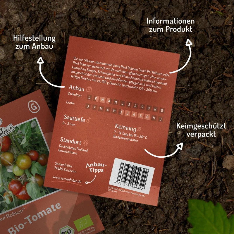Paul Robson Bio-Tomatensamen